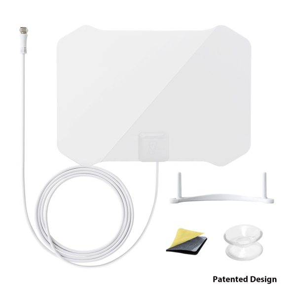 Glossy Paper Thin Indoor HDTV Antenna ANTOP AT133