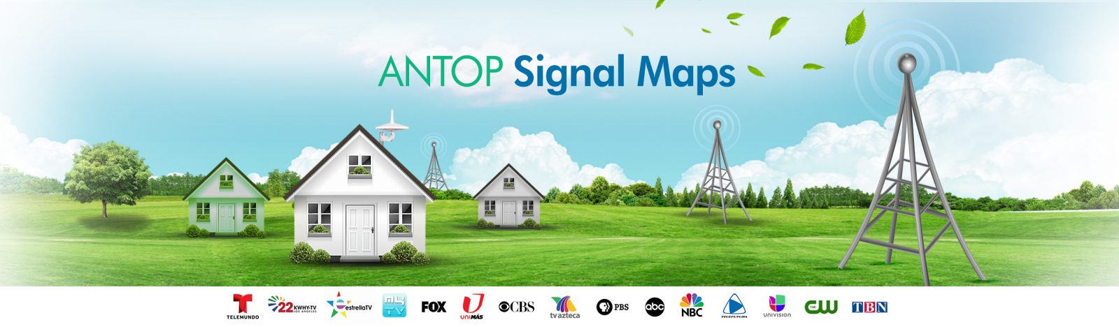 DTV Signal Maps  ANTOP - TV Antenna Specialists