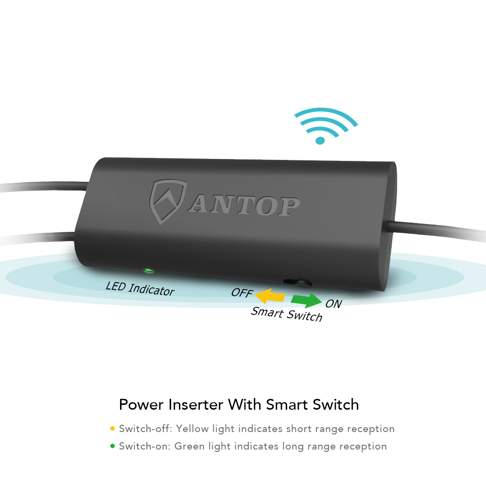 thumbnail image 2 of ANTOP HD Smart Panel TV Antenna With J Pole - 85 Mile Range, Smart Boost & 4G LTE Filter 2 of 9