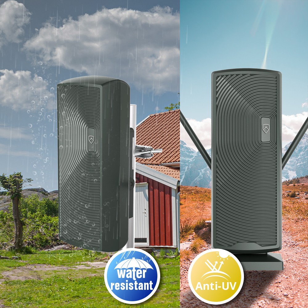 thumbnail image 2 of ANTOP HD Smart Panel TV Antenna With J Pole - 85 Mile Range, Smart Boost & 4G LTE Filter 2 of 9
